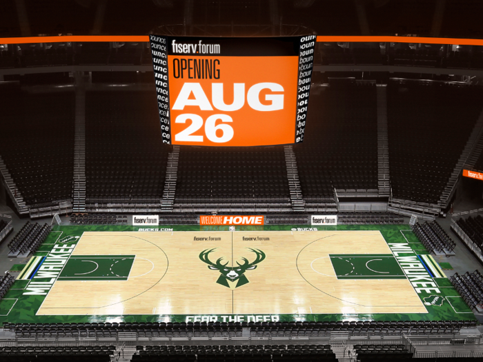 Fiserv Forum itself fits 17,500 people for basketball games and 18,000 for concerts. Feigin called it "intimate" compared to other arenas.