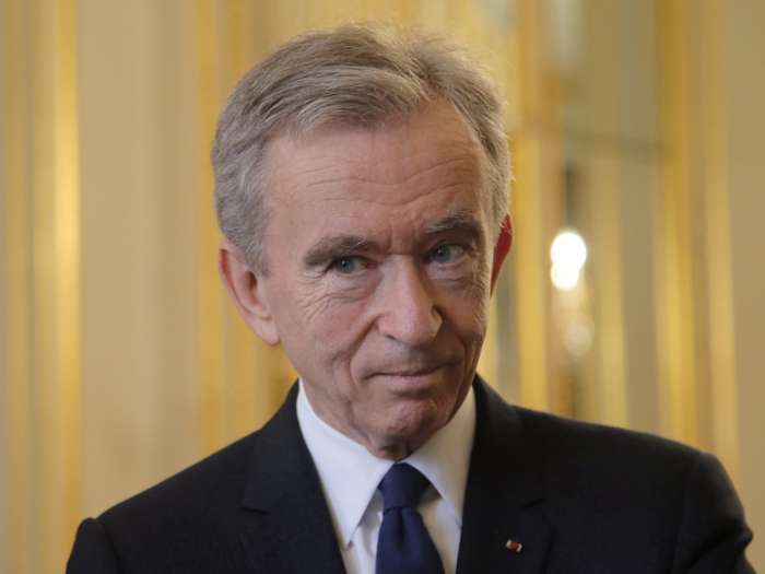 2. Bernard Arnault, $20.5 million