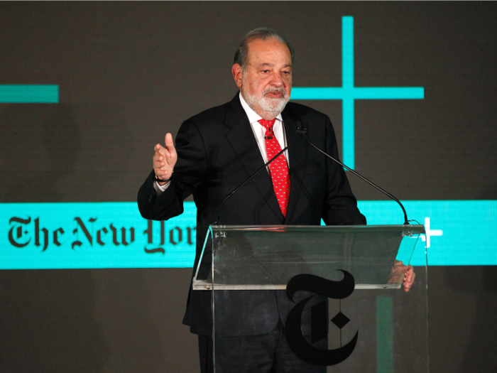 8. Carlos Slim Helu, $12.6 billion