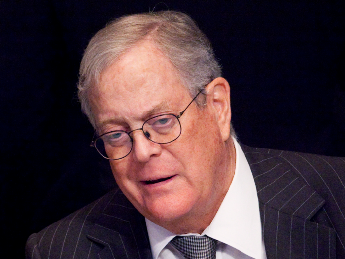 13. David Koch, $11.7 billion