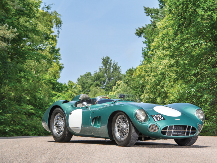 9. 1956 Aston Martin DBR1 (Sold for $22.5 million by RM Sotheby