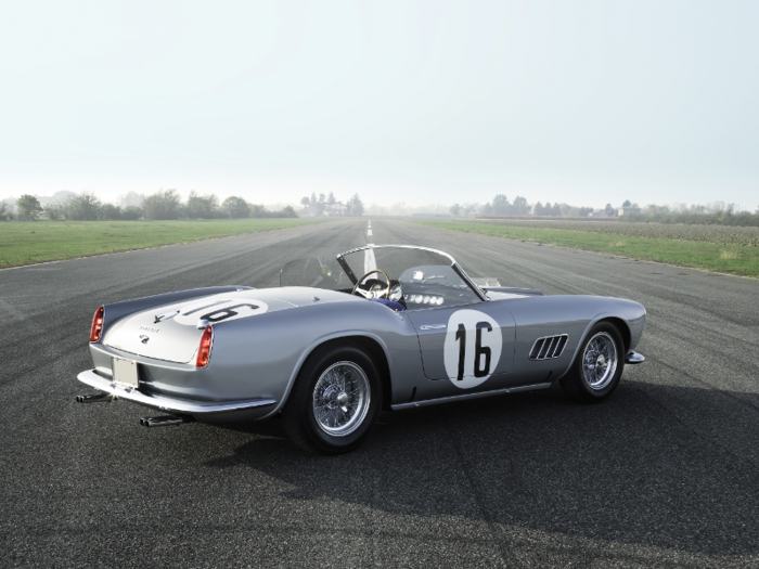 15. 1959 Ferrari 250 GT LWB California Spider Competizione by Scaglietti (Sold for $17.99 million by RM Sotheby