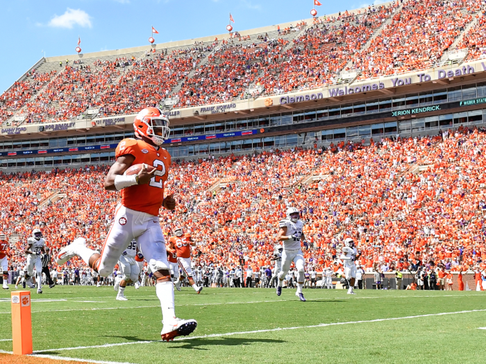 Clemson (-12) over Texas A&M