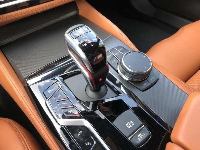 The shifter is an annoying toggly thing (no more stickshifts and clutches, sadly), but the eight-speed Steptronic automatic transmission is so crisp and capable that you don