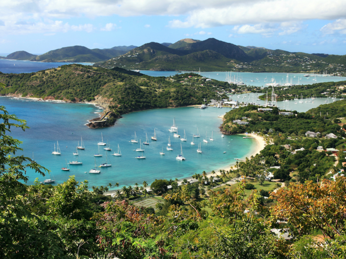 =19. Antigua and Barbuda — Citizenship from $100,000 (£77,786).