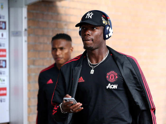 8: Paul Pogba, Manchester United midfielder (Premier League) — €126.4 million ($147 million)