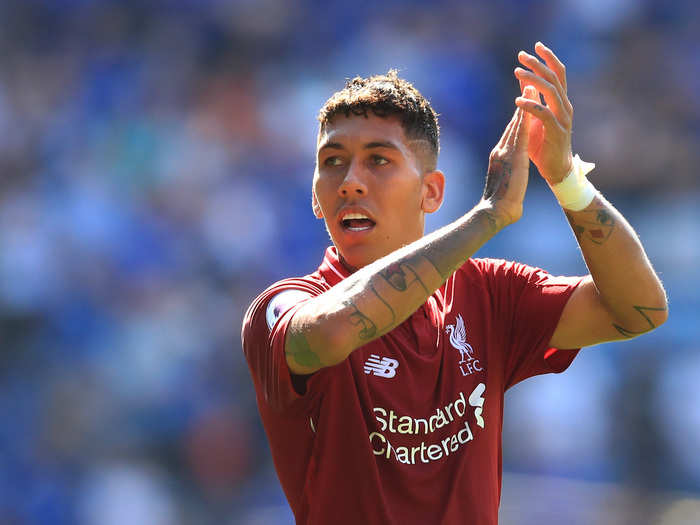 15: Roberto Firmino, Liverpool FC forward (Premier League) — €99.6 million ($115.8 million)