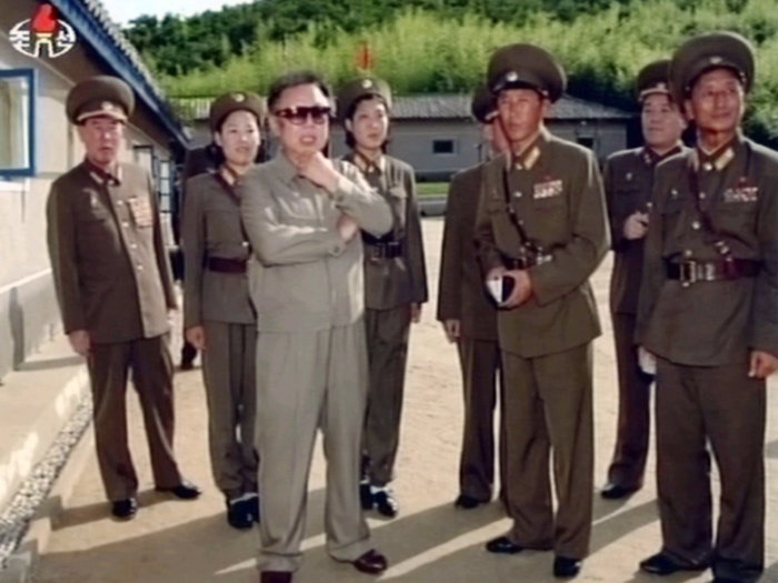 He also formally introduced the policy of songun ("military-first"), which emphasized a strong North Korean army. He was keen on building a large army: In 1993, when his father was still alive, he ordered mandatory military service to be extended to ten years.