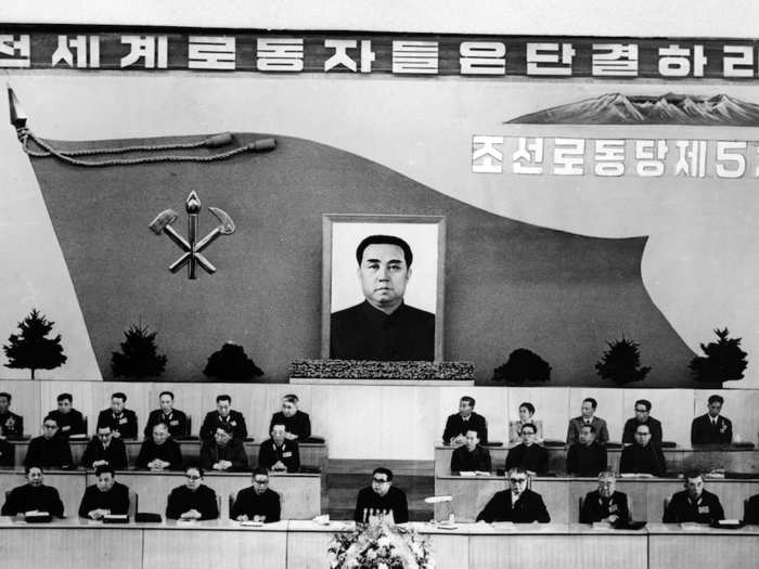 A year later Kim installed himself as head of the central committee of the North Korean Workers