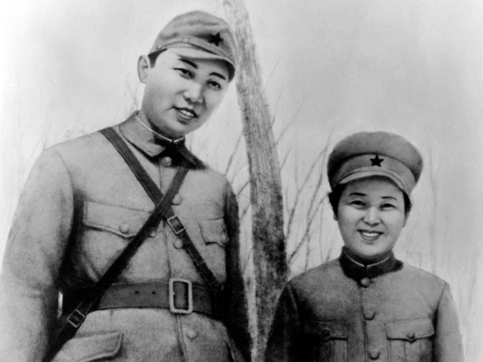 While fighting against the Japanese, Kim met a fellow revolutionary named Kim Jong Suk. He would later marry her and found the Kim dynasty.