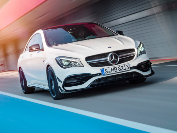 ... the Mercedes-AMG CLA 45.