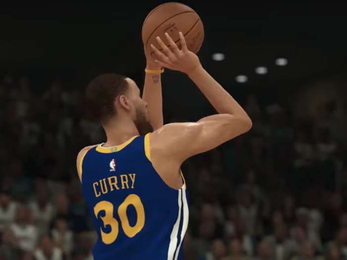 4) Stephen Curry, Golden State Warriors - 95 Overall