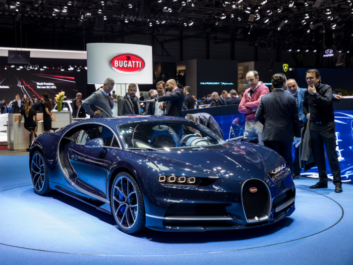 A Bugatti spokesperson told Business Insider the average Bugatti Chiron buyer has an expansive vehicle collection of 42 cars and two planes, among other things.