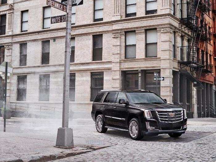 10. Cadillac Escalade (90 points)