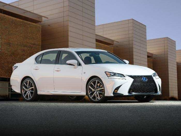 12. Lexus GS (90 points)