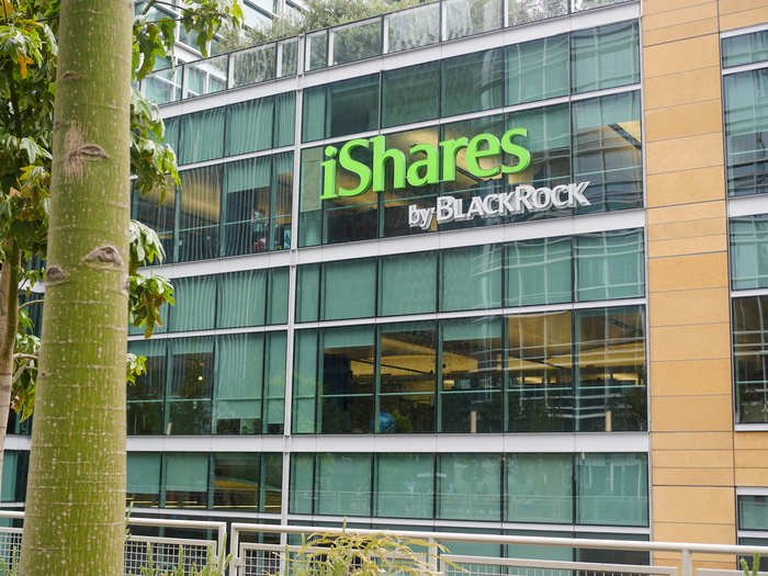 I spotted the office housing investment firm BlackRock