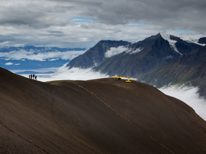 But if taking on the rugged mountains on foot seems too daunting, a pilot can take guests out on flight safaris and land the small plane gently in wild places. "The Wrangell Mountains are notoriously dangerous and difficult to navigate on foot, even in summer," reads Ultima Thule