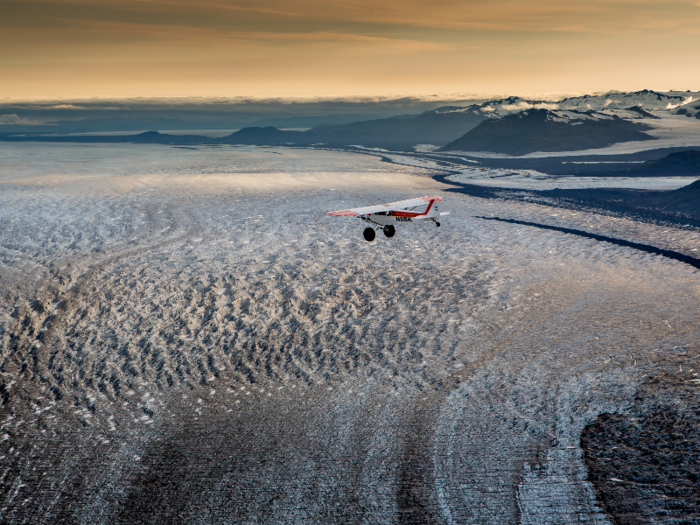 The views of the Alaskan wilderness from the sky are otherworldly.