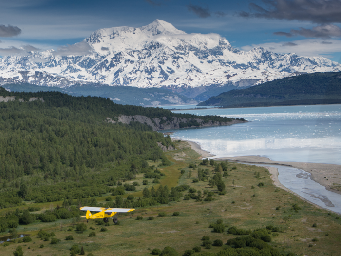 From there, guests board a plane provided by Ultima Thule that takes them to the lodge.