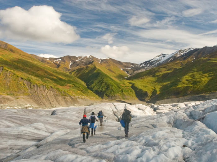 It sits in the heart of the Wrangell–St. Elias National Park and Preserve.