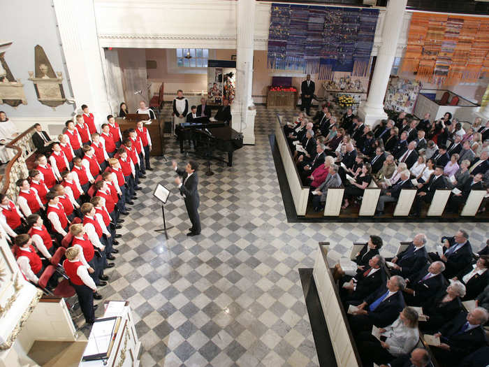 The chapel has continued to hold remembrance ceremonies commemorating those who died in the attacks, and honoring the rescue workers.