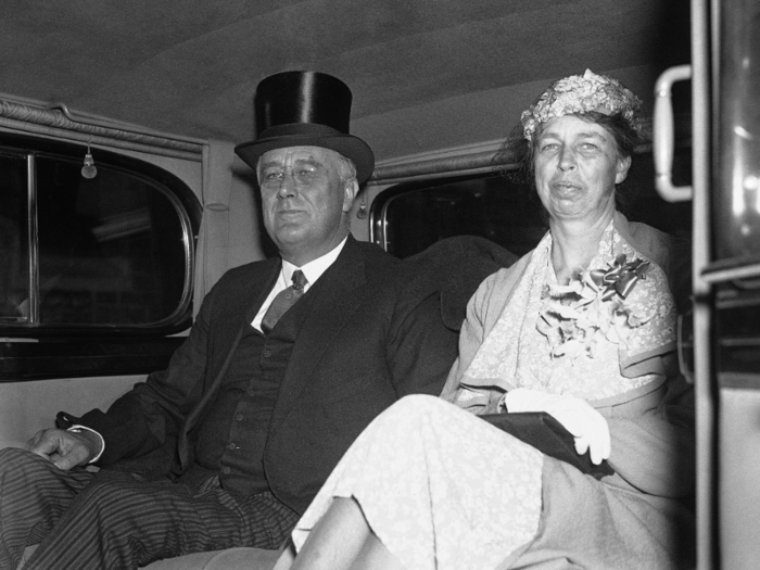 Eleanor and Franklin D. Roosevelt