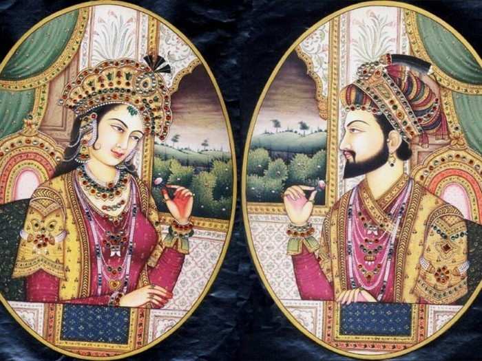 Mumtaz Mahal and Shah Jahan