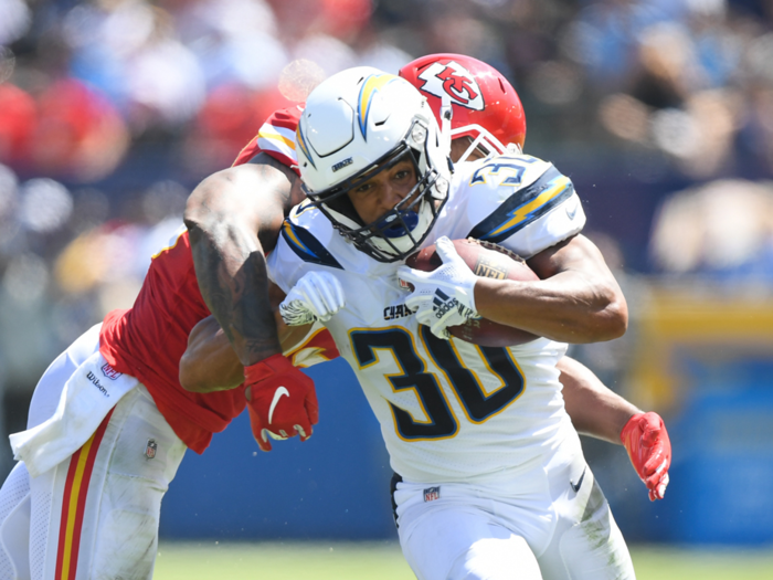 Austin Ekeler, RB, Los Angeles Chargers