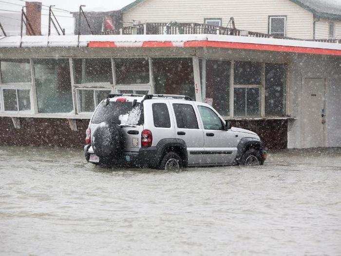 Do not attempt to drive through floodwater.