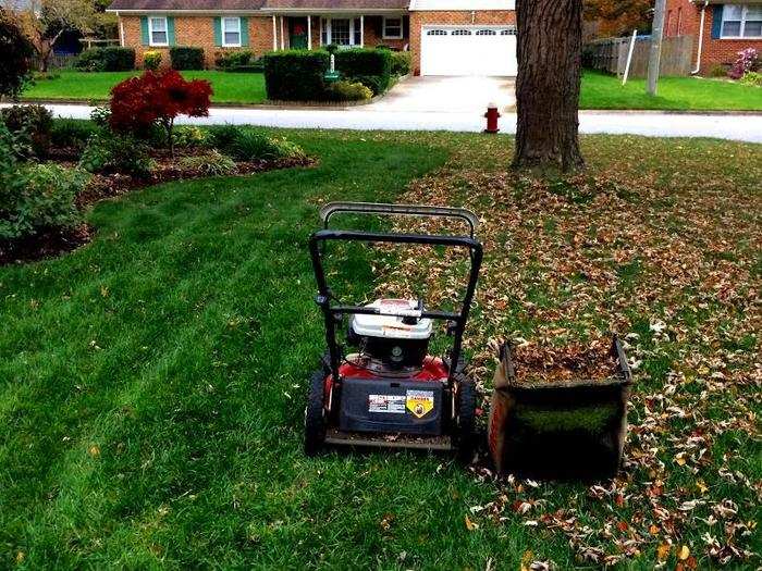 Clear your yard before the storm hits.