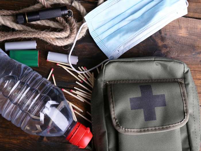 Prepare an emergency kit ahead of time.