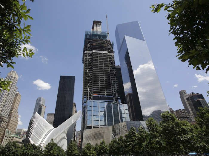 The hub officially opened in June 2016, when 3 World Trade Center was still under construction.