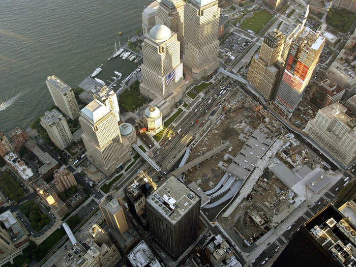 In December 2003, a design for the new One World Trade Center was finally unveiled.