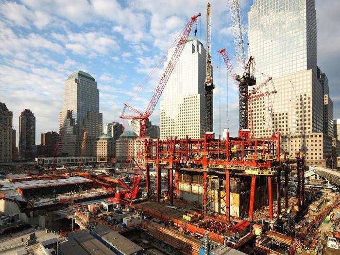 The tower officially opened on November 3, 2014, more than eight years after the start of construction.