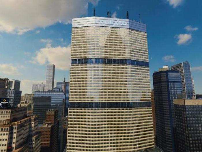 But the MetLife Building above Grand Central Station is different. Instead of MetLife, it