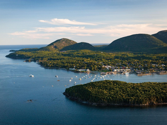 The island, which is the largest off the coast of Maine, is a popular summer vacation destination.