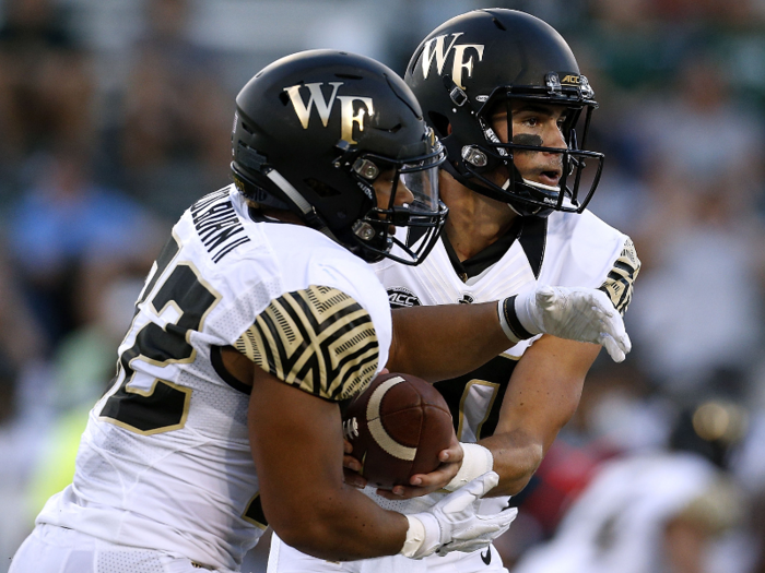 Boston College at Wake Forest: Thursday kickoff moved up from 7:30 p.m. to 5:30 p.m.