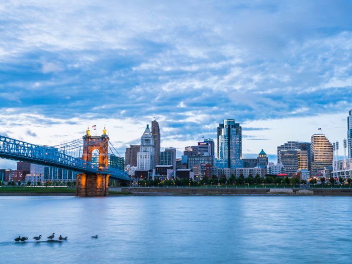 10. Cincinnati, Ohio