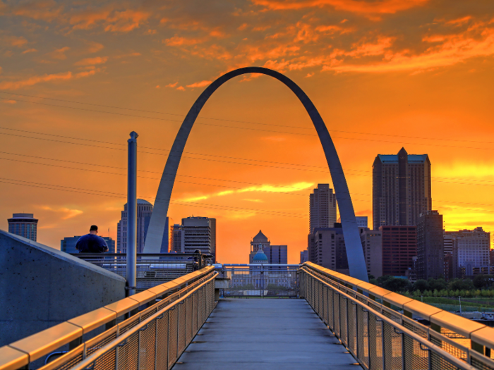 11. St. Louis, Missouri