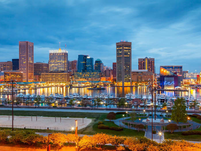 24. Baltimore, Maryland