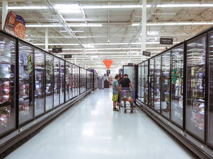 The aisles were all very wide, which made them easy to shop in, especially if it were to get crowded.