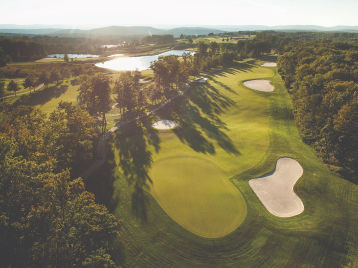 Nemacolin is also a prime destination for golfers with its two courses: Shepherd