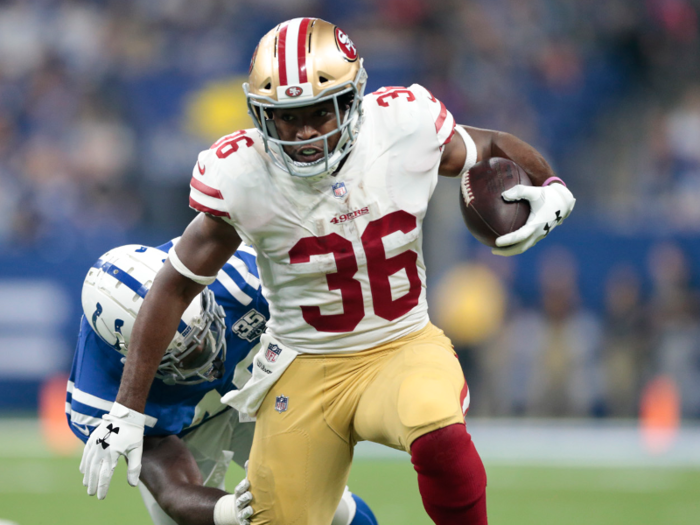 12, Detroit Lions at San Francisco 49ers — Alfred Morris, RB, 49ers