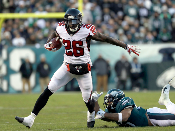 9. Carolina Panthers at Atlanta Falcons — Tevin Coleman, RB, Falcons