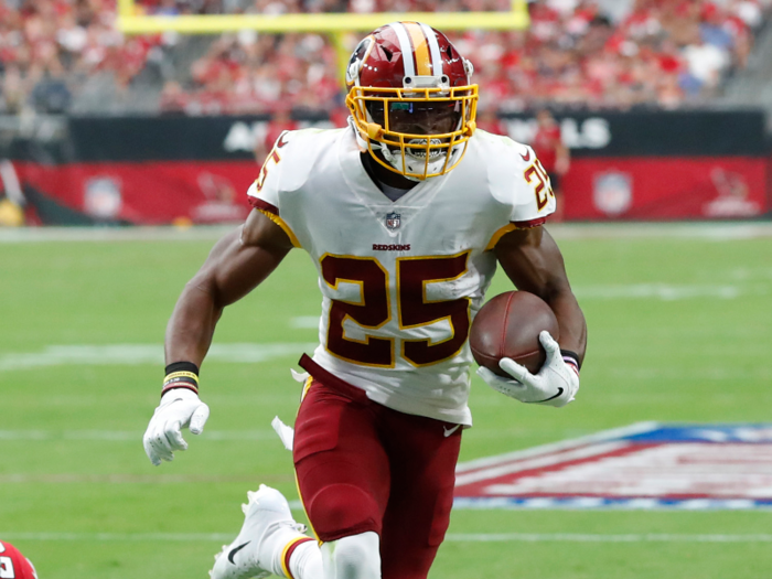 6. Indianapolis Colts at Washington Redskins — Chris Thompson, RB, Redskins