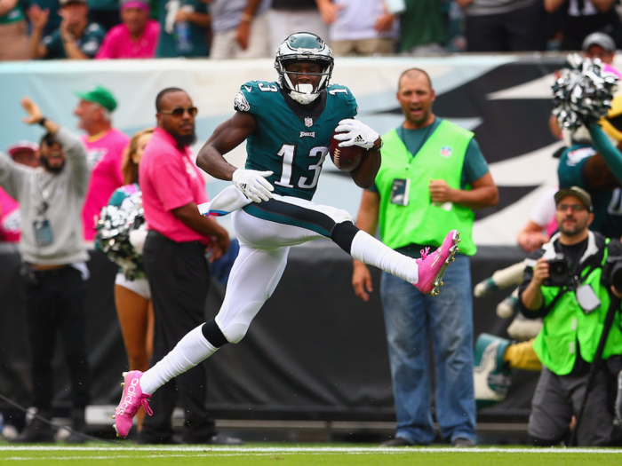 4. Philadelphia Eagles at Tampa Bay Buccaneers — Nelson Agholor, WR, Eagles