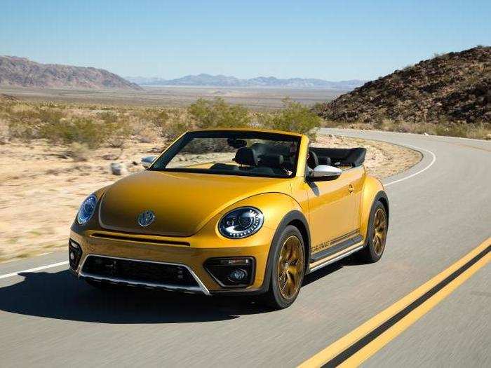 In 2015 we saw the more aggressive looking Beetle Dune.