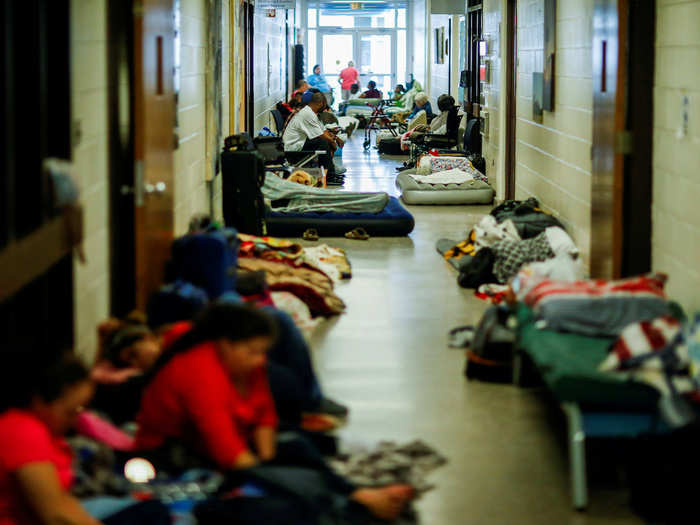 Others around the state are taking shelter. As of Friday morning, some 12,000 North Carolinians have gone to stay in shelters as they brace for Florence to make landfall.