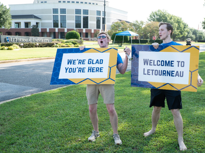 12. LeTourneau University — Longview, Texas