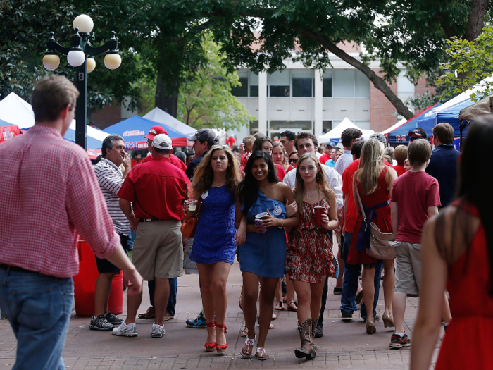 19. University of Mississippi — Oxford, Mississippi